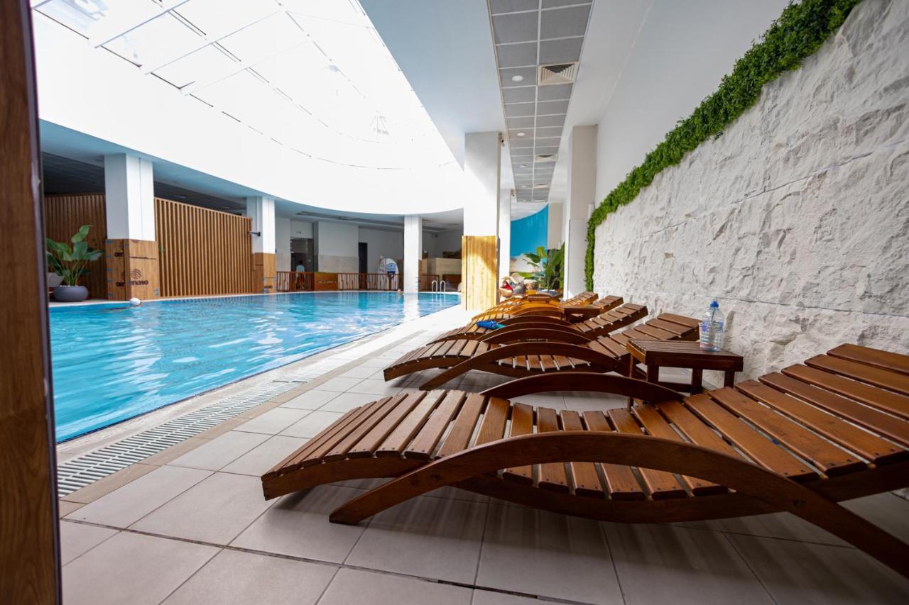 16Th Floor Sky View Condo With Pool And Fitness Skopie Exterior foto